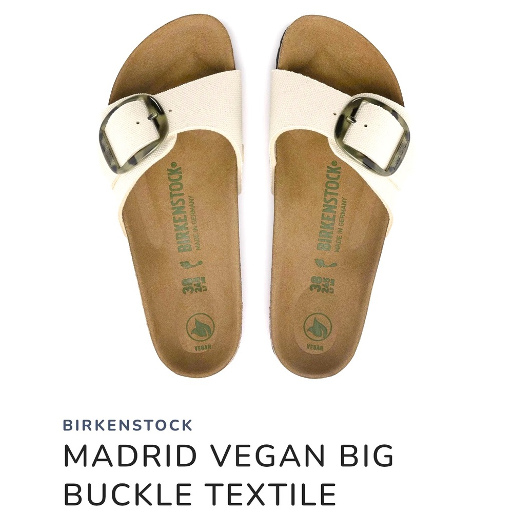 Birkenstock Madrid Vegan Buckle Sandals